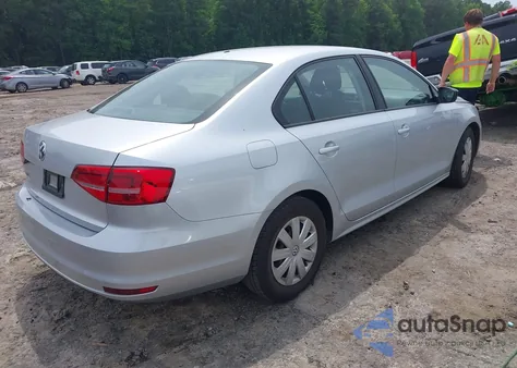 2015 Volkswagen Jetta 2.0L S from USA, damaged, VIN 3VW2K7AJ0FM409329